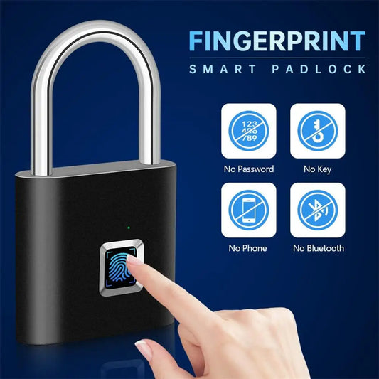 Vingerafdruk Smart Slot – Geen Sleutel, Geen Wachtwoord, Alleen Jouw Vinger!